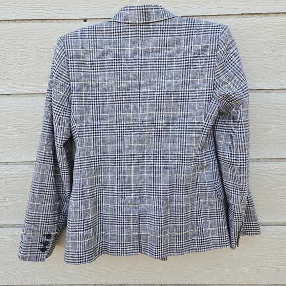Isabel Marant Celeigh check double breasted blazer size FR 40 US 8 - Picture 2 of 11